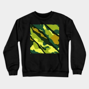 Jungle Camouflage Army Pattern, a perfect gift for all soldiers, asg and paintball fans! #37 Crewneck Sweatshirt